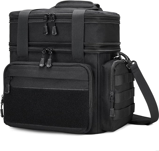 Gafetrey Tactical Lunch Box for Men, Insulated Lunch Bag Adult, Thermal Lunchbox Leakproof Waterproof Cooler Bag, Large Lu...