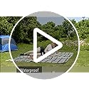 REDCAMP Extra Large Picnic Blanket Waterproof Sandproof, Durable Oxford Foldable Picnic Mat Outdoor Blanket for Lawn Park ...