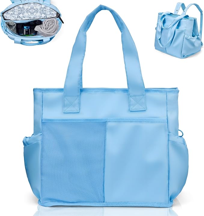 Odoland Soft Cooler Bag - Leakproof & Insulated, 2-in-1 Collapsible Design, Dry/Wet Separation, Large Soft Sided Cooler wi...