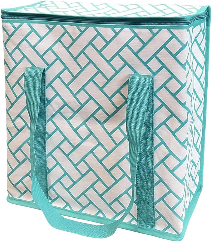DURASACK Medium Insulated Food Delivery Bag – 13"x7"x13" Reusable Thermal Tote for Hot & Cold Meals – Portable, Foldable M...