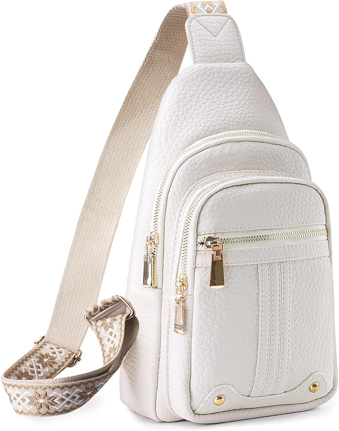 Mothers Day Gifts for Mom Crossbody Bags Anniversary Birthday Mom Gifts for Women Sling Bag Fanny Pack Chest Anti Theft Pu...