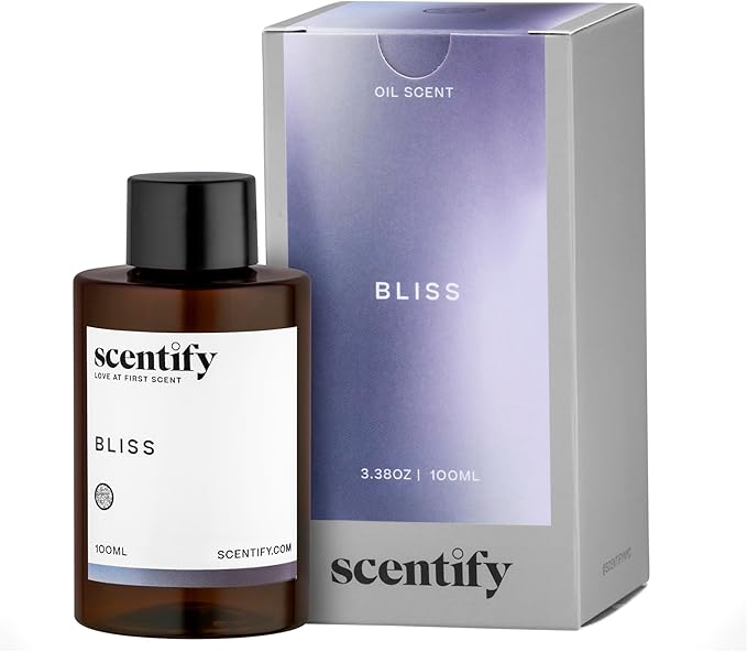 Scentify Bliss Aroma Oil Refill Scent for Oil Diffusers - Eucalyptus, Bergamot, Tea & Powdery Scents - Luxurious Relaxing ...