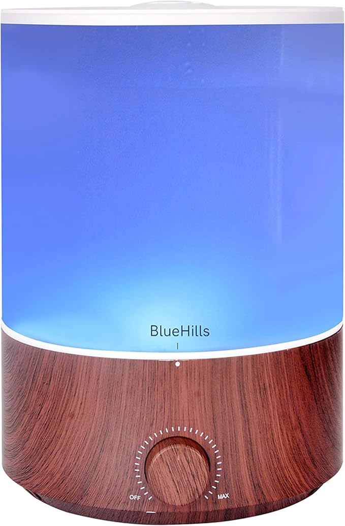 BlueHills Premium 4000 ml XL Essential Oil Diffuser 4L 4 Liter 70 Hour Run Humidifier Aromatherapy 1 Gallon Big Capacity H...