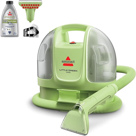 BISSELL Little Green Mini Portable Carpet and Upholstery Deep Cleaner, Car/Auto Detailer, with HydroRinse Self-Cleaning To...
