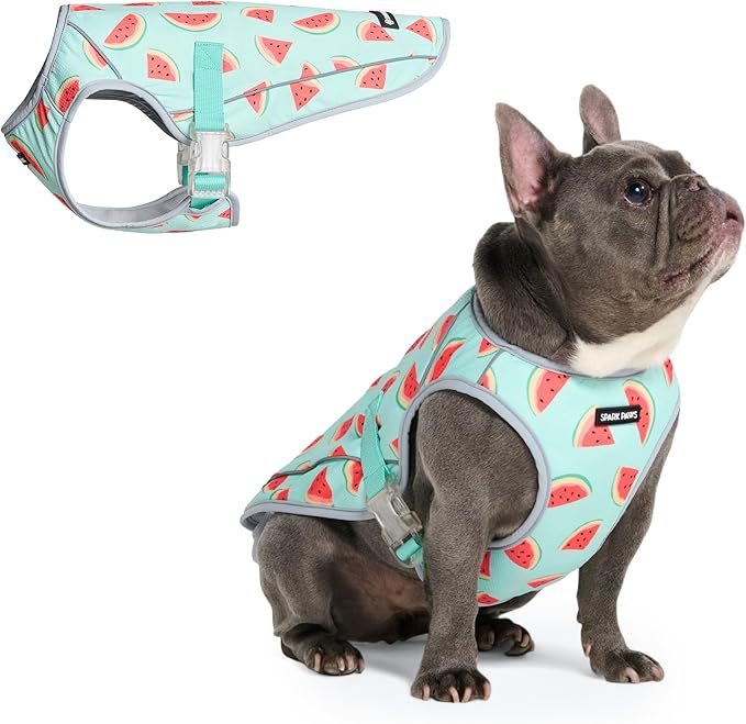 Spark Paws Dog Cooling Vest - SPF 50 UV Sun Protection - Summer Heat Relief Gear for Dogs, Lightweight, Evaporative Coolin...