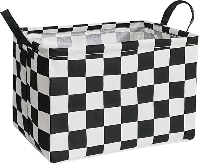 MAIZMZ Rectangular Storage Basket Collapsible Organizer Bin Waterproof Toy Box for Organizing Home/Dorm/Kitchen/Pet/Offic...