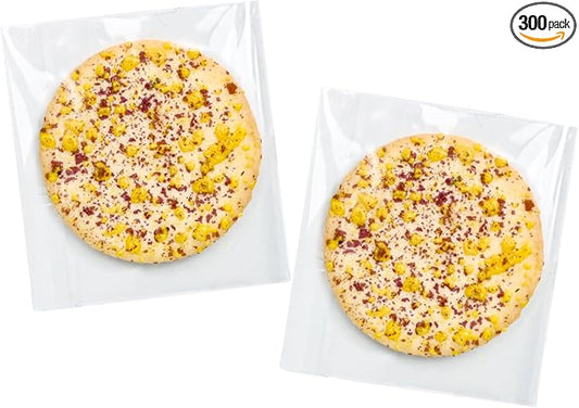 300 Pcs Self Adhesive Cookie Bags, 4x6 Inches Self Sealing Cellophane Bags, Clear Resealable Cellophane Bag for Packaging,...