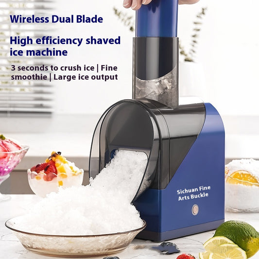 Portable USB Charging Ice Crusher Household Small Slush Machine