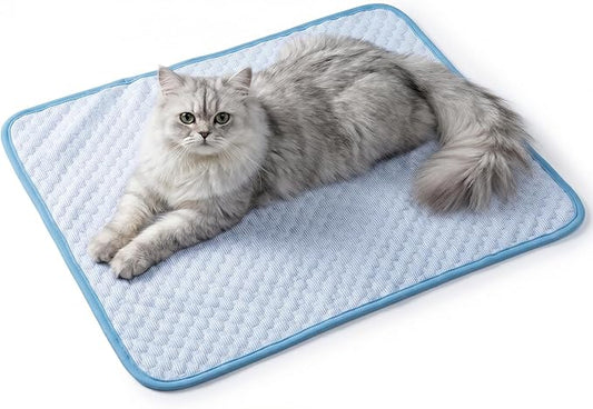 Fhodigogo Cooling Mat Pad for Dogs Cats Ice Silk Cooling Bed for Dogs Ice Bed for Cats Pet Mats for Cats Bed Dog Pad Pupy ...