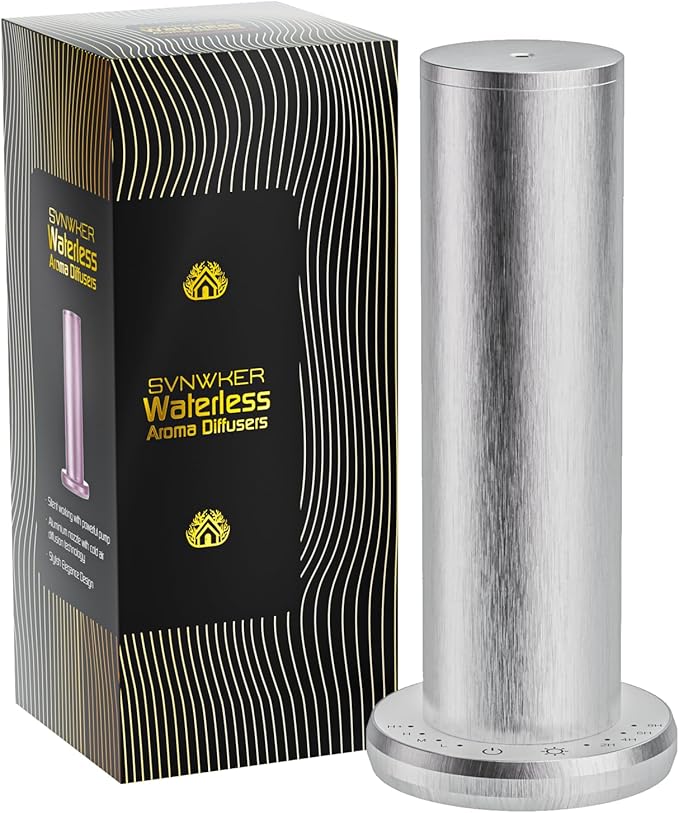 Waterless Essential Oil Diffuser,Aromatherapy Diffusers,Scent Diffusers for Home,Large Room, Hotel Scent Diffuser, 1000sq....