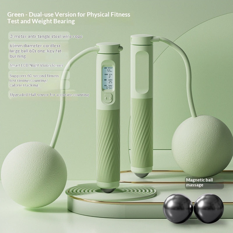 Cordless Magnetic-bead Massage Fitness Rope