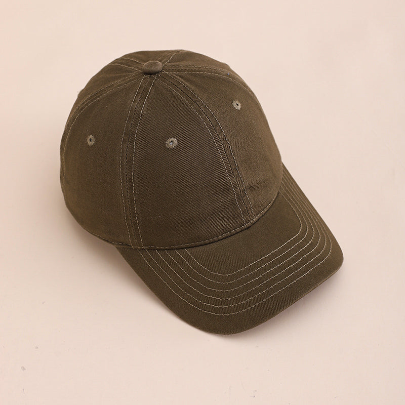 New Men's And Women's Solid-color Light Board Fashion And Simplicity Style Adjustable Baseball Cap Suitable For Outdoor Outings And Daily Commuting Outfits