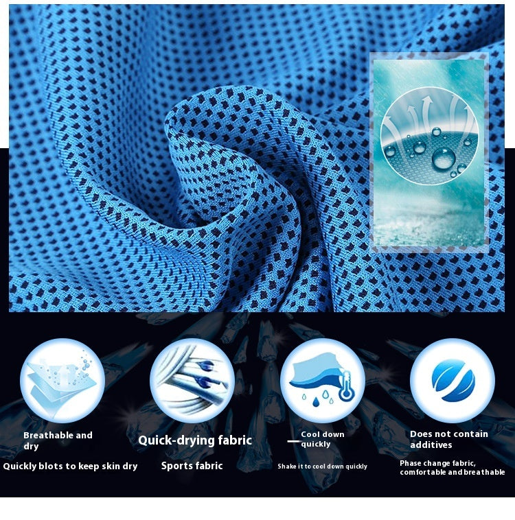 Fitness Cold Sense Sports Towel Cooling Ice-cold Towel