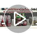 6 Pack Wire Baskets for Pantry Organization and Storage, Kitchen Organizer, 2 XXLarge & 2 XLarge & 2 Large