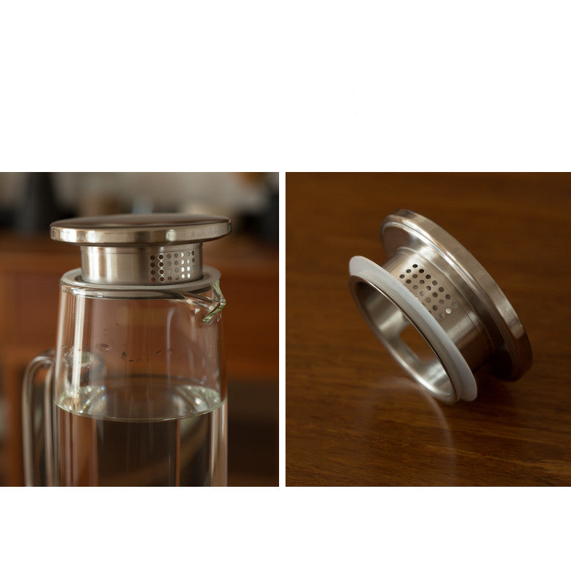 Japanese Stainless Steel Thickened Straight Body Cooling Kettle