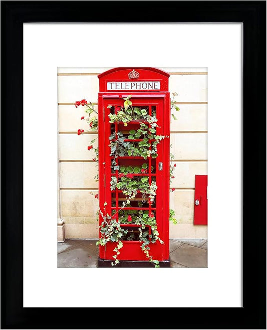SESEAT 16x20 Picture Frame Black, Display Pictures 11x14 with Mat or 16x20 without Mat, Photo Frames Wall Gallery, 1 Pack