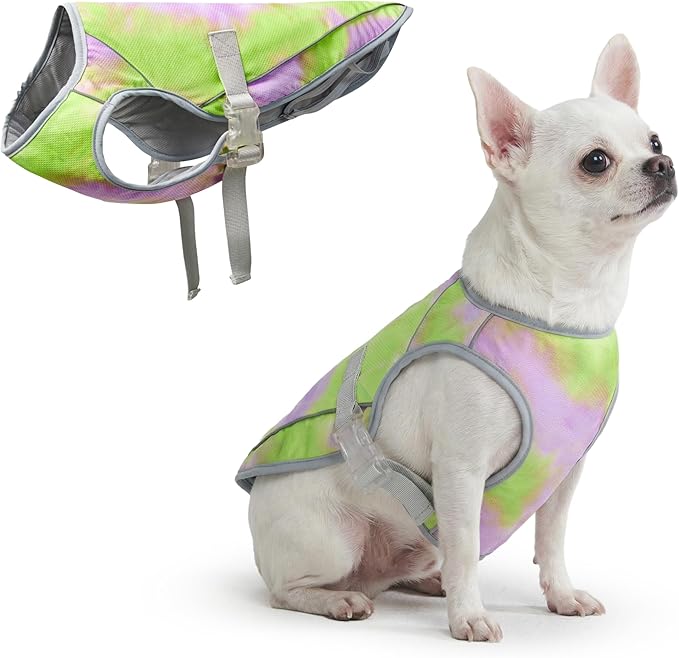 Spark Paws Dog Cooling Vest - SPF 50 UV Sun Protection - Summer Heat Relief Gear for Dogs, Lightweight, Evaporative Coolin...