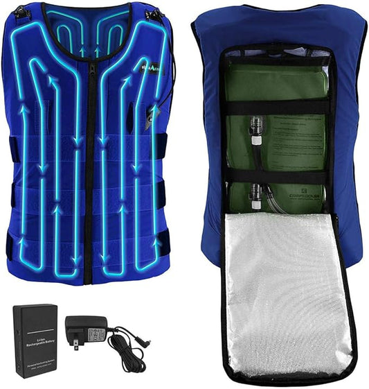 Alphacool 7V Rechargeable Circulatory Cooling Vest 3L Bladder Mini Pump Summer