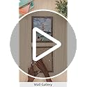 LUCKYLIFE 8x10 Picture Frame Brown for Wall Mounting or Tabletop Display, 2 Pack