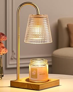 Hong-in Candle Warmer Lamp with Timer Dimmer,Birthday Gifts for Women Mom Sister,House Warming Gifts New Home Room Decor,V...
