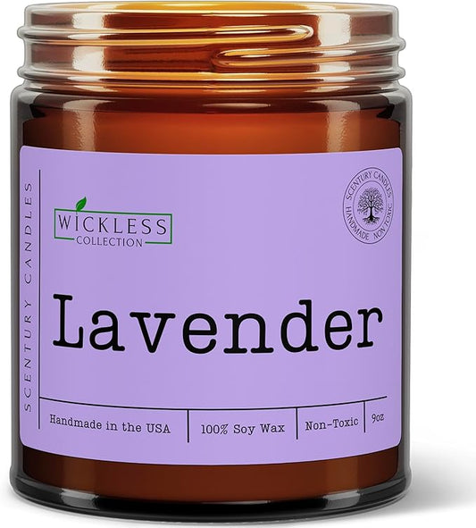 Wickless Lavender Scented Candles for Candle Warmer Lamp, Many Scents to Choose, 100% Non-Toxic Soy Wax, Candle Melts for ...