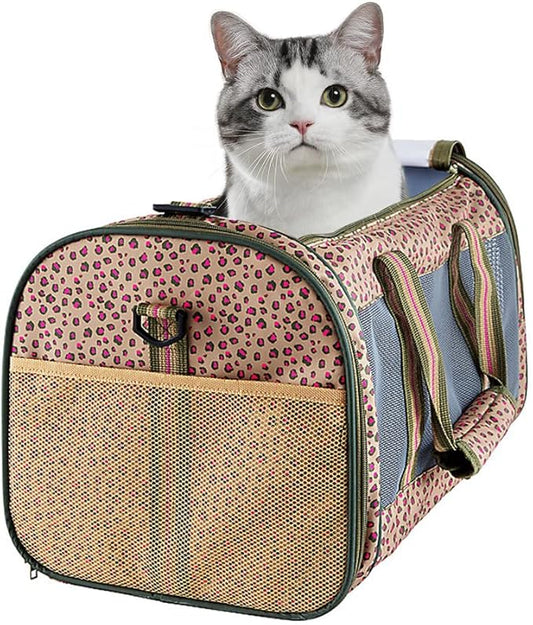 GOOPAWS Soft-Sided Kennel Pet Carrier for Small Dogs, Cats, Puppy, Airline Approved Cat Carriers Dog Carrier Collapsible, ...