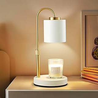 CASTLELIFE Candle Warmer Lamp with Timer & Dimmer, Height Adjustable Electric Wax Melt Warmer for Jar Candles, Gifts for M...