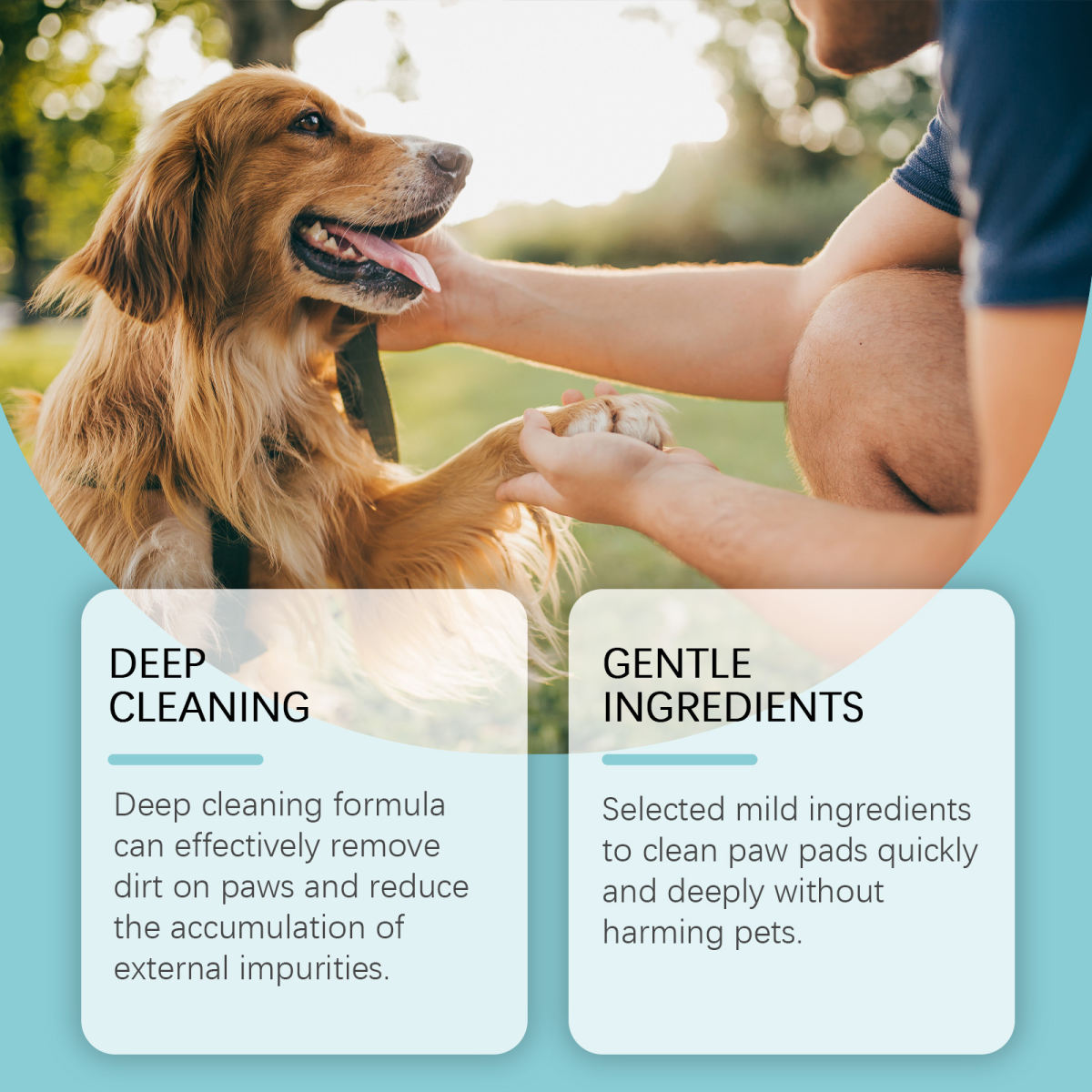Dogs And Cats Paw Cleaner Care Moisturizing
