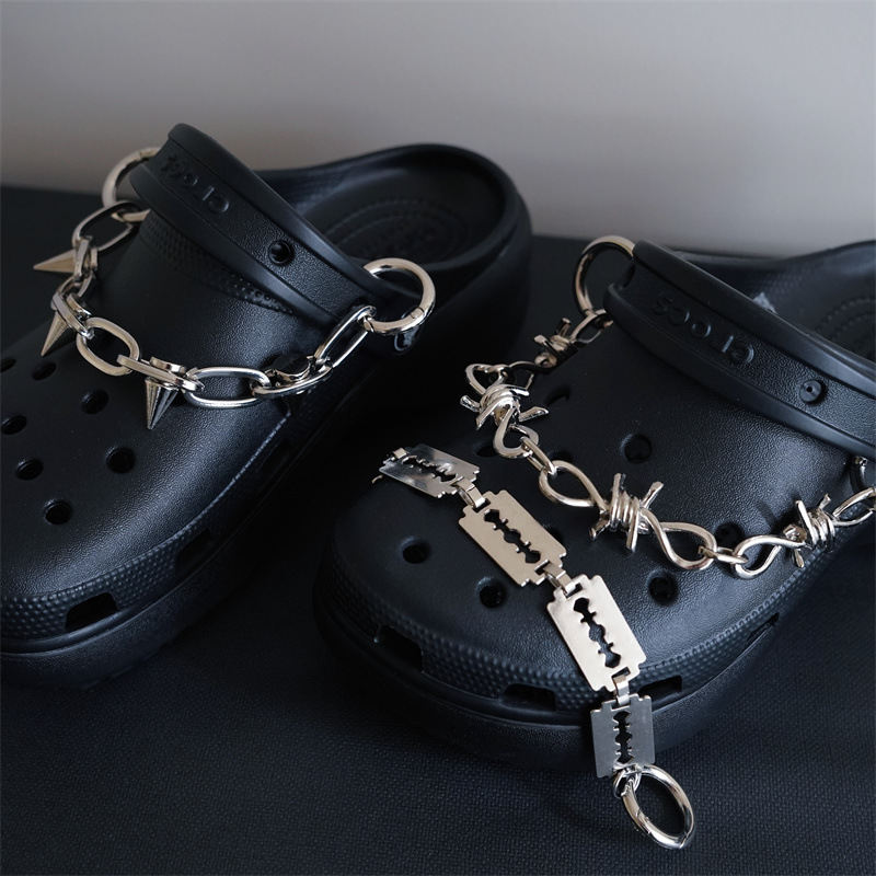 Sports Accessories Punk Female Dark Style Shoe Buckle