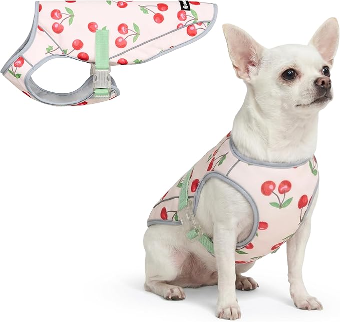 Spark Paws Dog Cooling Vest - SPF 50 UV Sun Protection - Summer Heat Relief Gear for Dogs, Lightweight, Evaporative Coolin...