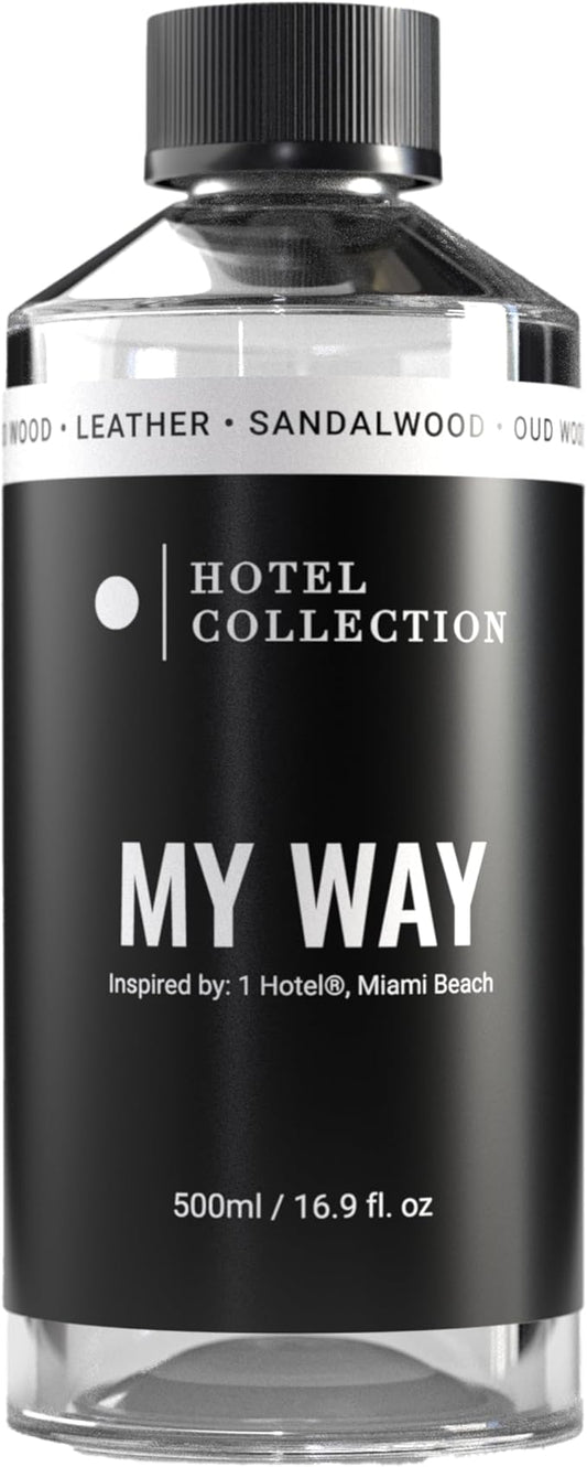 Hotel Collection - My Way Essential Oil Scent - Luxury Hotel Inspired Aromatherapy Scent Diffuser Oil - Lush Sandalwood, W...