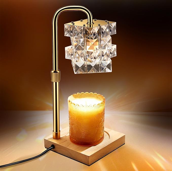 Alpharan Candle Warmer Lamp with Timer - Electric Wax Warmer for Home Desk Decor, Birthday Gifts for Women Mom Men, House ...