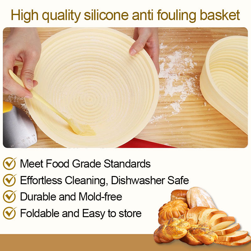 Bread Fermentation Basket, Sourdough Proofing Basket & Bread Baking Tool For Home Kitchen