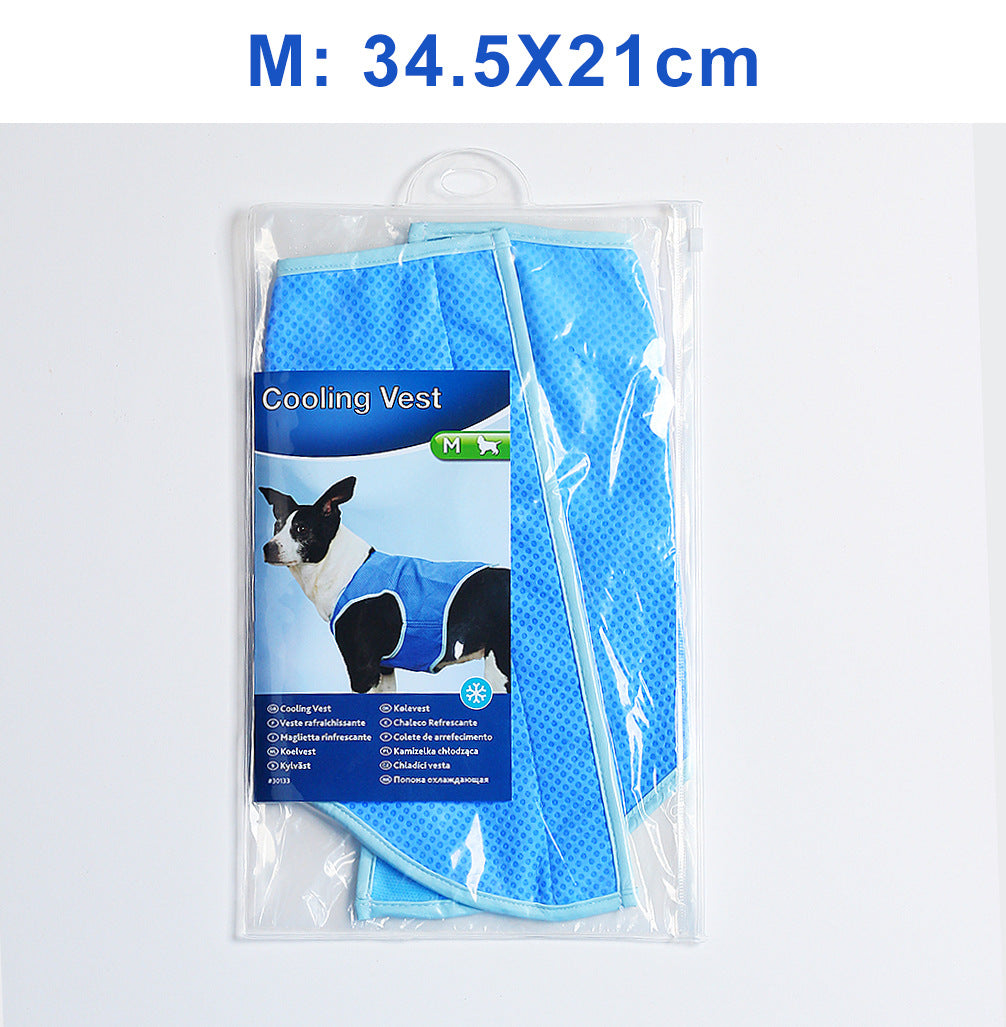 PVA Summer Dogs And Cats  Clothes Cooling Vest Pet Supplies