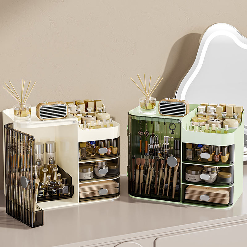 Household Cosmetics Skin Care Storage Box Multifunctional Dustproof Storage Box
