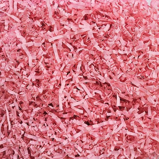GoooodGift - 3 oz - Pink - Crinkle Cut Paper Shred Filler for Gift Wrapping, Gift Box Stuffing Birthdays, Basket Filling M...