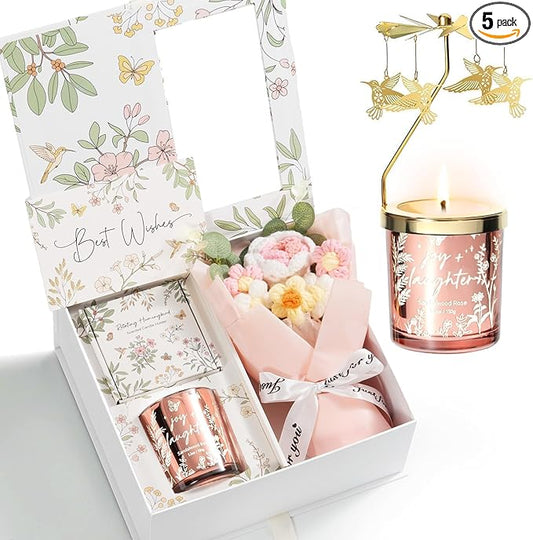 Unique Birthday Gifts for Women, Easter Basket Mother's Day Gifts for Women Her Mom Sister Grandma Wife, Christmas Candles...