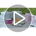 GLORIEROO Insulated Lunch Box Bag Women Girls - Waterproof Leakproof Lightweight Reusable Cooler for School Work Picnic - ...