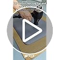 KitchenClouds Kitchen Mat Cushioned Anti Fatigue Rug 17.3"x28" Water Resistant, Non Slip, Standing and Comfort Desk/Floor ...
