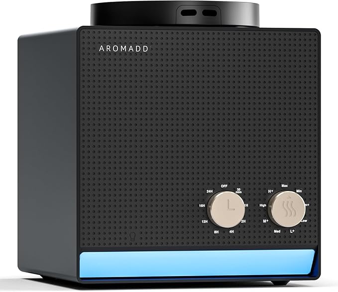 Aromadd Smart Aroma Scent Waterless Essential Oil Diffuser, Cold Air Tech Scent Air Machine for 1500 Sq Ft, 200ml Hotel Co...