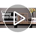 Rotating Floating Let the Adventure Begins Picture Frame, Engagement Gifts for Couples, Rustic 4x6 Floating Picture Frames...