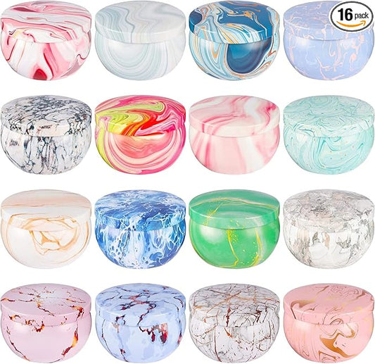 WPONSZU 16 Packs Scented Candle Gift Set for Mom | Woman, 2.5oz Jar Candles for Home Scented Bath Yoga, Natural Soy Wax, F...