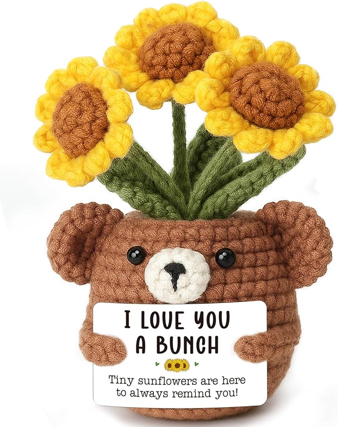 Velentine Days Gifts for Him Her Romantic Anniversary Birthday Sunflower Gifts for Women Boyfriend Girlfriend Wife Husband...