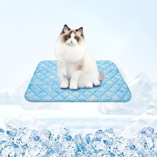Homimp Dog Cooling Mat,15.5" x 19.5" Thicken Self-Cooling Mat for Dog&Cat,Internal Waterproof& Endothermic,Washable Pet Ic...