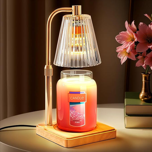 Marycele Candle Warmer Lamp with Timer, Wax Melt Warmer for Jar Candles, Christmas Birthday Gifts for Women Mom Sister Fri...