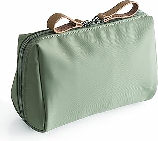 Vviitop Small Makeup Bag for Purse, Makeup Pouch Small Cosmetic Bag Mini Portable Handbag for Women and Girls (Emerald Green)