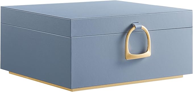 SONGMICS 2-Layer Jewelry Box, Jewelry Organizer with Handle, Removable Jewelry Tray, Jewelry Storage, Floating Effect, 8.1...