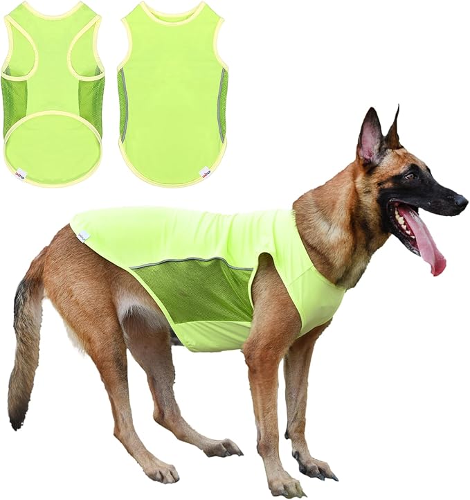 UNIPUP UPF 50+ Sun Protection Shirt, Quick-Dry Soft Clothes for Small Medium Dogs, Breathable Lightweight T-Shirts with Re...