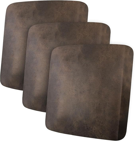 ANARACHON Leather Look Couch Cushion Covers Sofa Seat Slipcovers Sets Couches Furniture Protector for Sectional Armchair L...
