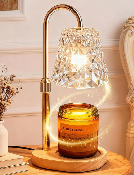 Candle Warmer Lamp with Timer Dimmable Candle Warmer Birthday Gifts for Women Mom Sister, House Warming Gifts New Home Roo...